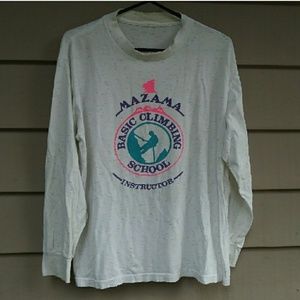 Vintage 80s Mazama Climbing School Shirt